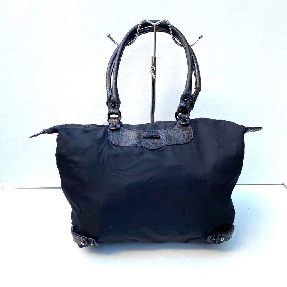 Rebecca Minkoff Duffle Nylon Lightweight Tote Handbag